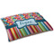 Retro Scales & Stripes Dog Beds - SMALL