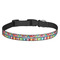 Retro Scales & Stripes Dog Collar (Personalized)