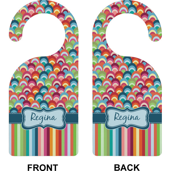 Retro Scales & Stripes Door Hanger (Approval)
