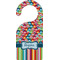 Retro Scales & Stripes Door Hanger (Personalized)