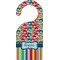Retro Scales & Stripes Door Hanger w/ Name or Text