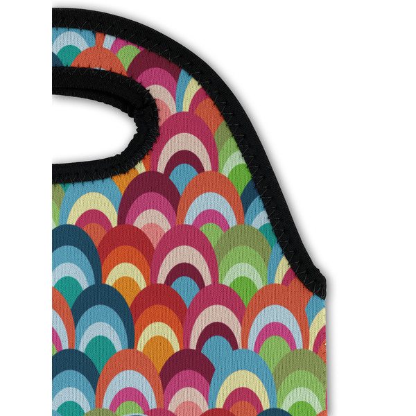 Retro Scales & Stripes Double Wine Tote - Detail 1 (new)