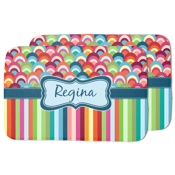 Retro Scales & Stripes Drying Dish Mat - MAIN