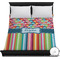 Retro Scales & Stripes Duvet Cover - Full / Queen (Personalized)