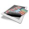 Retro Scales & Stripes Electronic Screen Wipe - iPad