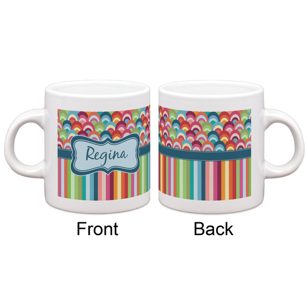 Retro Scales & Stripes Espresso Cup - Apvl