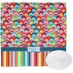 Retro Scales & Stripes Washcloth (Personalized)