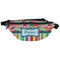 Retro Scales & Stripes Fanny Pack - Front