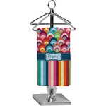 Retro Scales & Stripes Finger Tip Towel - Full Print (Personalized)