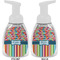 Retro Scales & Stripes Foam Soap Bottle Approval - White
