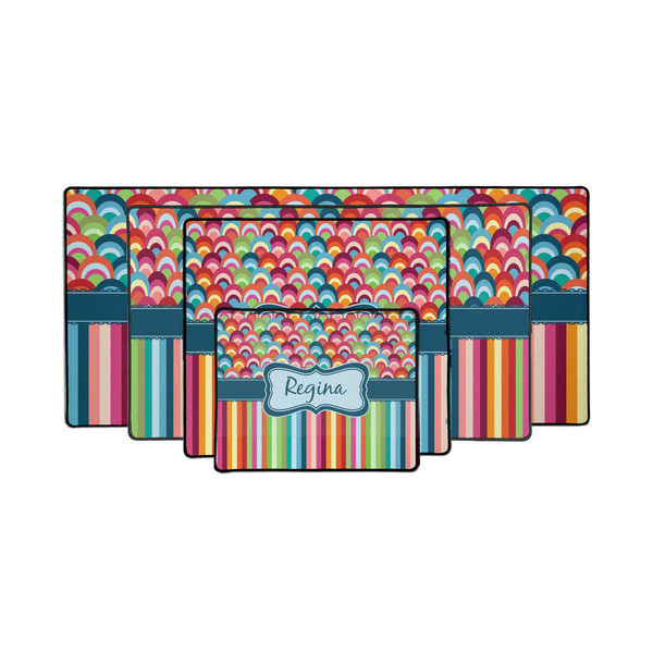 Retro Scales & Stripes Gaming Mats - PARENT/MAIN