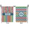 Retro Scales & Stripes Garden Flag - Double Sided Front and Back