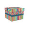 Retro Scales & Stripes Gift Boxes with Lid - Canvas Wrapped - Small - Front/Main