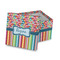 Retro Scales & Stripes Gift Box with Lid - Canvas Wrapped (Personalized)