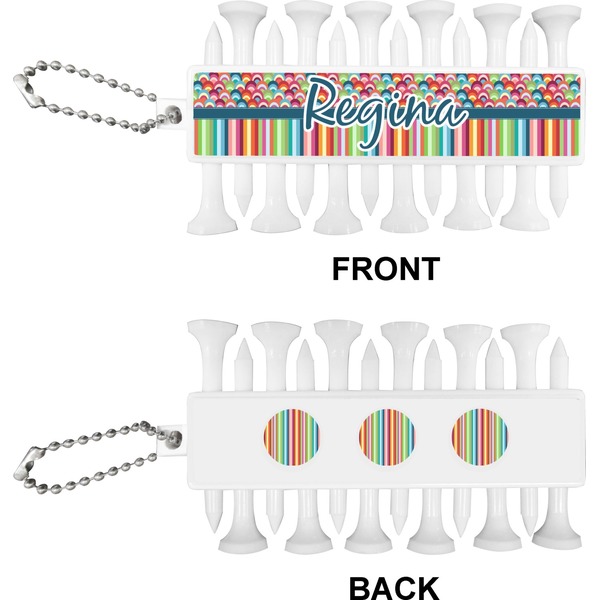 Retro Scales & Stripes Golf Buddy (Approval)