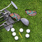 Retro Scales & Stripes Golf Club Covers - LIFESTYLE