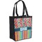 Retro Scales & Stripes Grocery Bag (Personalized)