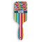 Retro Scales & Stripes Hair Brushes (Personalized)