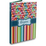 Retro Scales & Stripes Hardbound Journal (Personalized)