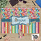 Retro Scales & Stripes Jigsaw Puzzle 1014 Piece - In Context