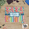 Retro Scales & Stripes Jigsaw Puzzle 500 Piece - In Context
