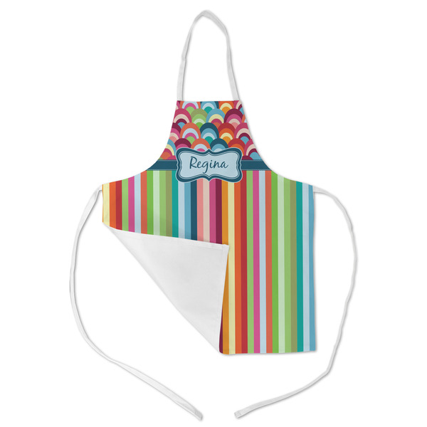 Retro Scales & Stripes Kid's Aprons - Medium - Main (med/lrg)