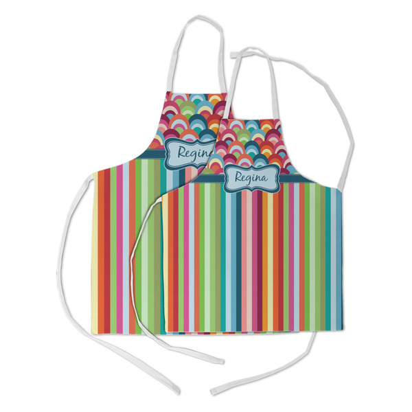 Retro Scales & Stripes Kid's Aprons - Parent - Main