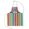 Retro Scales & Stripes Kid's Apron - Small (Personalized)