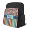 Retro Scales & Stripes Preschool Backpack (Personalized)