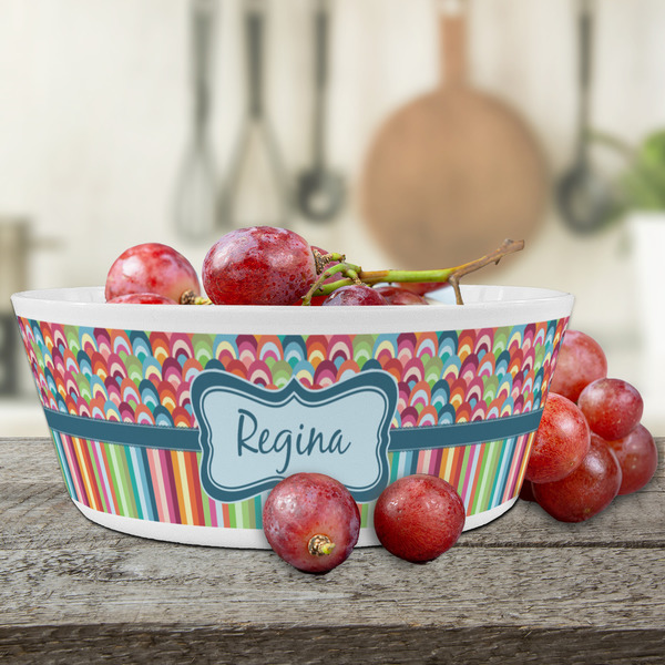 Retro Scales & Stripes Kids Bowls - LIFESTYLE