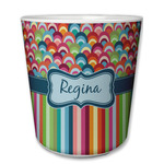 Retro Scales & Stripes Plastic Tumbler 6oz (Personalized)