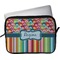 Retro Scales & Stripes Laptop Sleeve / Case - 13" (Personalized)