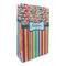 Retro Scales & Stripes Large Gift Bag - Front/Main