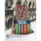 Retro Scales & Stripes Laundry Bag in Laundromat