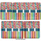 Retro Scales & Stripes Light Switch Covers all sizes