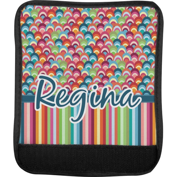 Retro Scales & Stripes Luggage Handle Wrap (Approval)