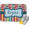 Retro Scales & Stripes Memory Foam Bath Mat (Personalized)