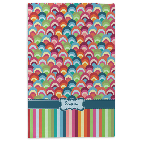 Retro Scales & Stripes Microfiber Dish Towel - APPROVAL