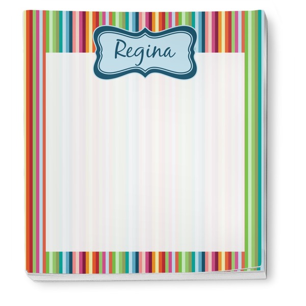 Retro Scales & Stripes Notepad - Apvl