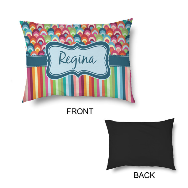 Retro Scales & Stripes Outdoor Dog Beds - Small - APPROVAL