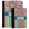 Retro Scales & Stripes Padfolio Clipboard - PARENT MAIN
