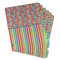 Retro Scales & Stripes Binder Tab Divider - Set of 6 (Personalized)