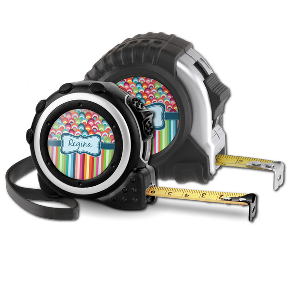 Retro Scales & Stripes Parent tape measure