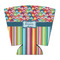 Retro Scales & Stripes Party Cup Sleeves - with bottom - FRONT