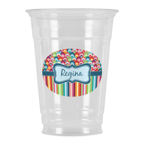 Custom Retro Scales & Stripes Party Cups - 16oz (Personalized)