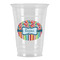 Retro Scales & Stripes Party Cups - 16oz (Personalized)