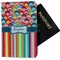 Retro Scales & Stripes Passport Holder - Fabric (Personalized)