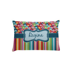 Retro Scales & Stripes Pillow Case - Toddler w/ Name or Text