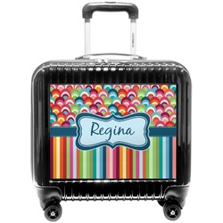Retro Scales & Stripes Pilot / Flight Suitcase (Personalized)