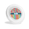 Retro Scales & Stripes Plastic Party Appetizer & Dessert Plates - Main/Front